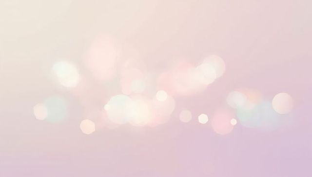 Ethereal Pastel Bokeh Abstract with Dreamy Luminescent Glow