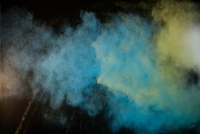 Colorful Powder Explosion on Black Background - Download Free Stock Photos Pikwizard.com