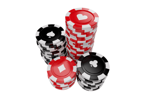 transparent casino poker chips with hearts, spades, diamonds, clubs - Download Free Stock Videos Pikwizard.com