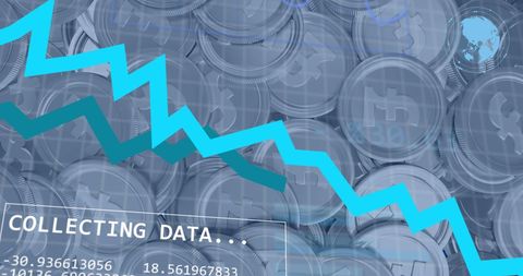 Digital Financial Data Overlapping Currency Visualization - Download Free Stock Images Pikwizard.com