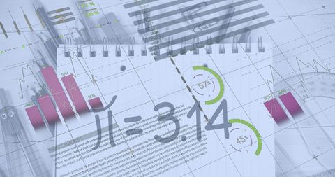 Financial Data and Network Technology Overlay - Download Free Stock Images Pikwizard.com