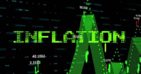 Inflation Concept with Digital Data Indicators - Download Free Stock Images Pikwizard.com