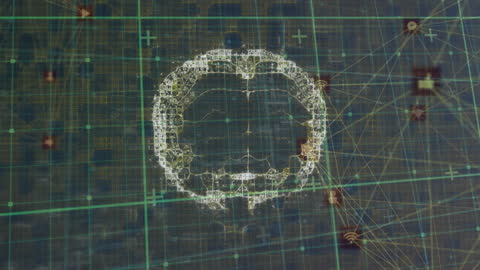 Digital Innovation and Brain Technology Animation