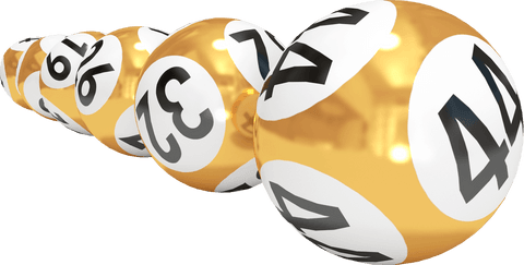 transparent gold and white lottery balls with numbers in focus - Download Free Stock Videos Pikwizard.com