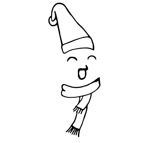 Transparent christmas decor ornament illustration png