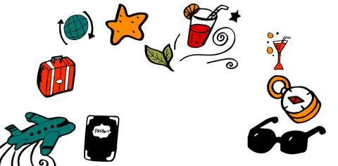 Vacation Travel Icons on Transparent Background - Download Free Stock Videos Pikwizard.com
