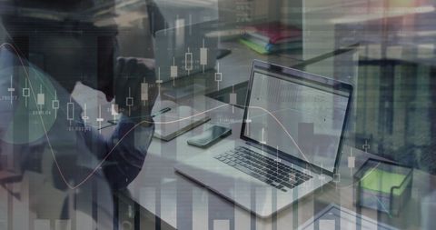 Financial Analyst Evaluating Data on Laptop - Download Free Stock Images Pikwizard.com