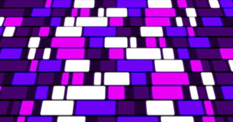 Vibrant geometric patterns in violet shades