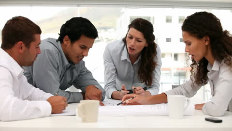 Diverse Team in Strategy Planning Session