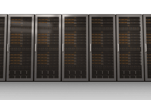 Digital Server Cabinets Illustration on Transparent Background - Download Free Stock Videos Pikwizard.com