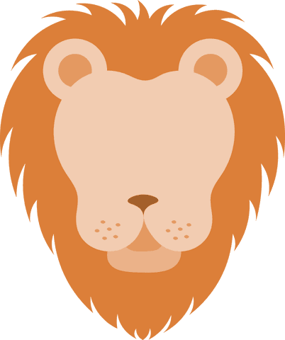 Transparent Zodiac Leo Symbol Icon in Flat Design - Download Free Stock Videos Pikwizard.com