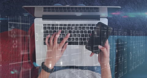 Real-Time Data Processing on Laptop and Smartphone