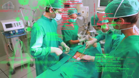 Surgeons Using Augmented Reality for Precise Operation