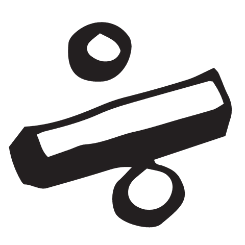 hand-drawn transparent division sign icon - Download Free Stock Videos Pikwizard.com