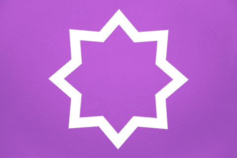 geometric transparent star shape on purple background - Download Free Stock Videos Pikwizard.com