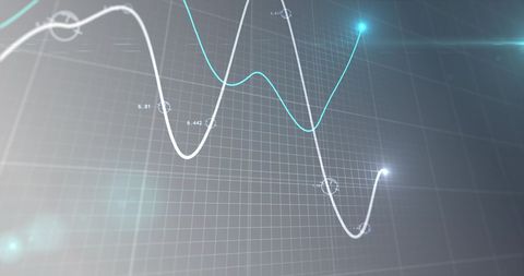 Digital Financial Analysis on Futuristic Grid - Download Free Stock Images Pikwizard.com