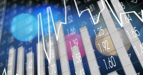 Digital Data Visualization on a Dynamic Stadium Background - Download Free Stock Images Pikwizard.com