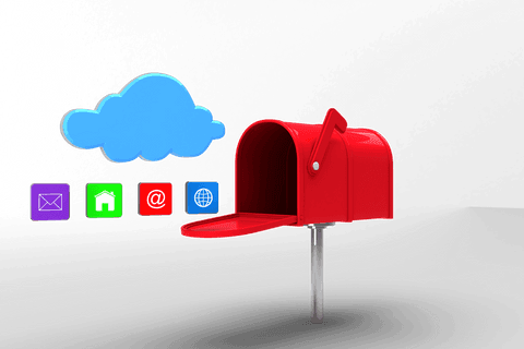 digital mailbox and media icons on transparent background - Download Free Stock Videos Pikwizard.com