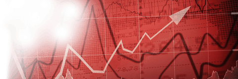 Transparent Financial Data Processing with Rising Graph Arrow - Download Free Stock Videos Pikwizard.com