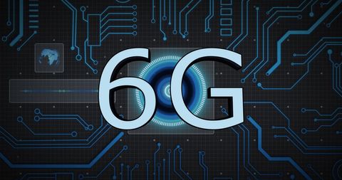 6G Technology and Global Connectivity Digital Screen - Download Free Stock Images Pikwizard.com