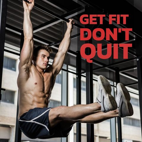 motivational fitness: man performing hanging leg raise - Download Free Stock Templates Pikwizard.com