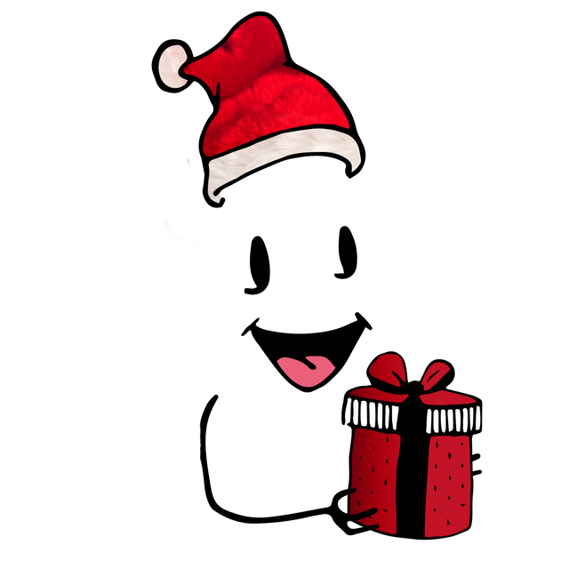 Transparent Illustration of Santa Claus with Present and Red Hat for Christmas - Download Free Stock Videos Pikwizard.com