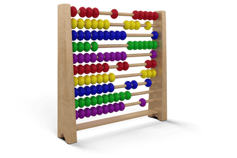colorful abacus on transparent background for mathematics education - Download Free Stock Videos Pikwizard.com
