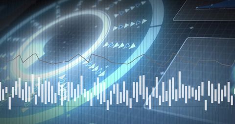 Futuristic Financial Data with Stock Market charts - Download Free Stock Images Pikwizard.com