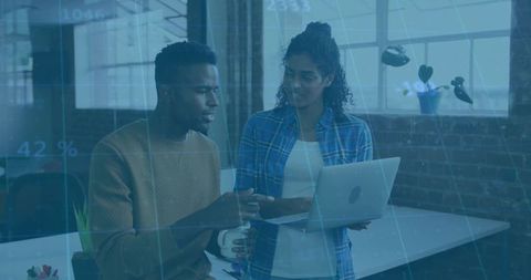 Collaborative Teamwork in Modern Workspace with Technology