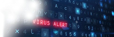 Digital Virus Alert Notification on Transparent Background - Download Free Stock Videos Pikwizard.com