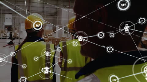 Warehouse Team and Digital Network Overlay