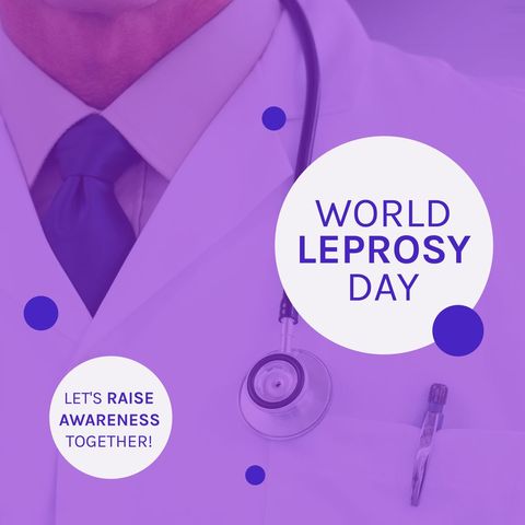 World Leprosy Day Awareness with Medical Professional