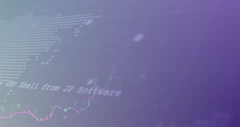 Global Data Processing with Graph overlay on World Map