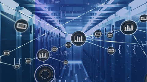 Innovative Digital Network Across Futuristic Data Serviers