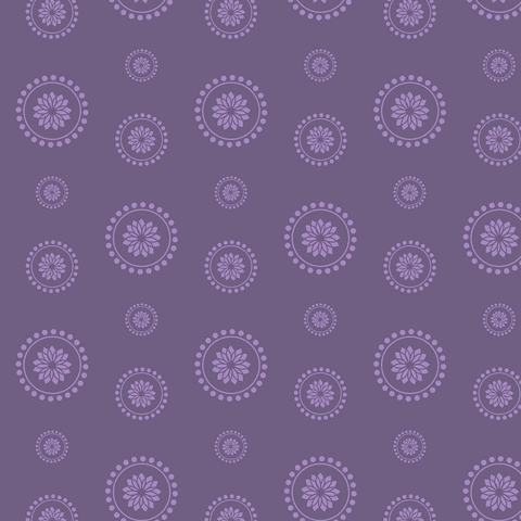Purple Floral Shapes Pattern on Transparent Background - Download Free Stock Videos Pikwizard.com