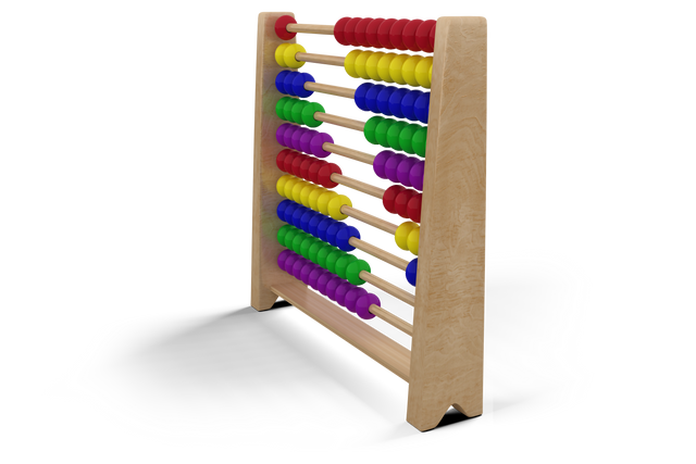 Colorful Wooden Abacus on Transparent Background - Download Free Stock Videos Pikwizard.com