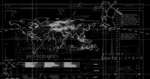 Complex Data Visualization with Global Mapping - Download Free Stock Images Pikwizard.com
