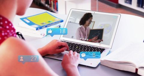 Online learning and social media engagement in modern education