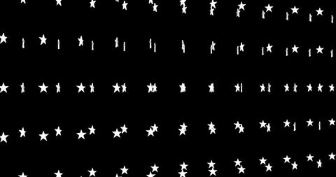 Abstract Pattern of Moving White Stars on Black Background - Download Free Stock Images Pikwizard.com