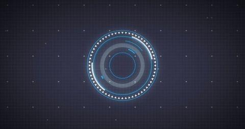 Futuristic Interface HUD Circular Radar Targeting Animation - Download Free Stock Images Pikwizard.com