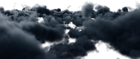 Dark translucent storm clouds with ominous ambiance