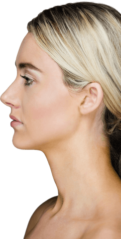 transparent side profile young woman serenity - Download Free Stock Videos Pikwizard.com