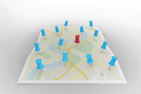 digital map concept with transparent background illustrating travel and tags - Download Free Stock Videos Pikwizard.com