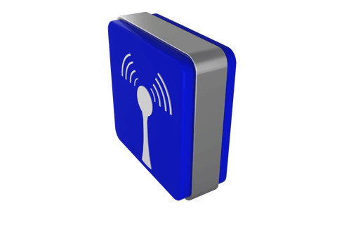 Blue Brick Connection Icon Vector on Transparent Background - Download Free Stock Videos Pikwizard.com
