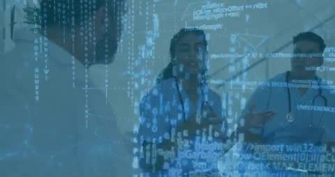 Medical Team Collaborating in Digitalized Environment