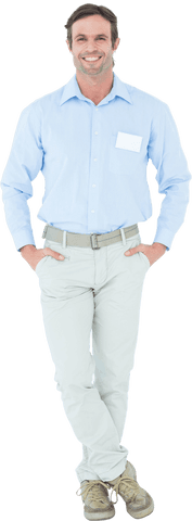 transparent image confident businessman hands pockets - Download Free Stock Videos Pikwizard.com