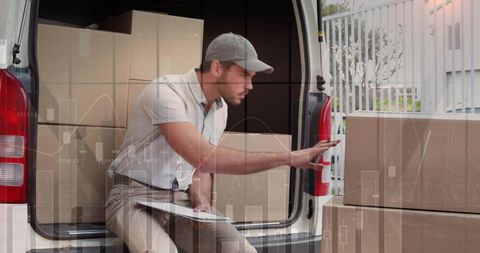 Automation in Parcel Delivery and Logistics - Download Free Stock Images Pikwizard.com