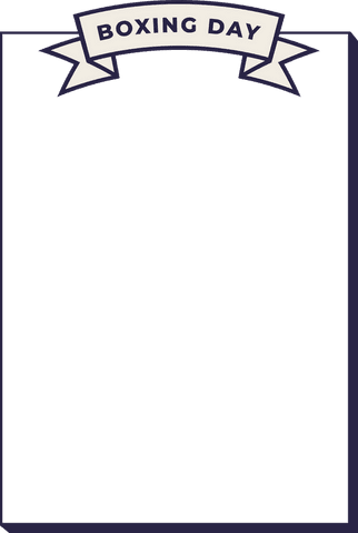 flat boxing day transparent template with ribbon and blue frame - Download Free Stock Videos Pikwizard.com