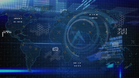 Global Network and Data Interface Visualization