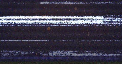 Retro Glitch Art with Static Distortion Effects